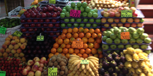 Beautifully Arranged Fruits