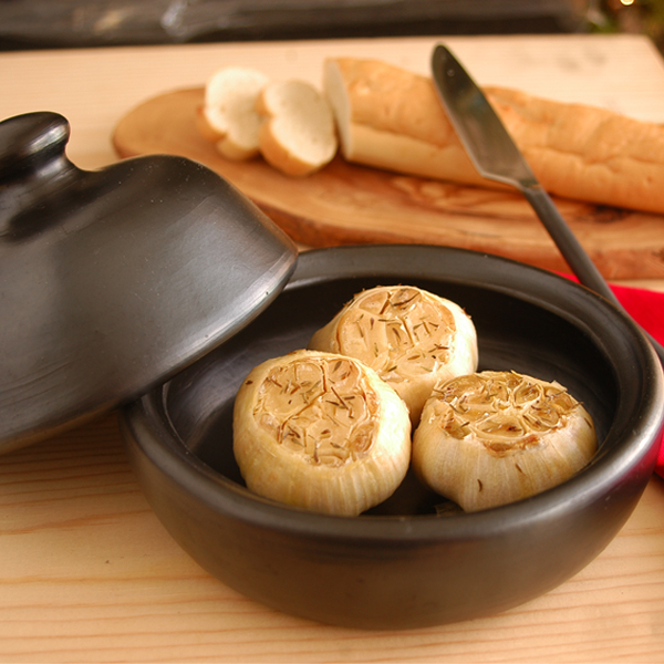 Recipe Roasted Garlic Ancient Cookware