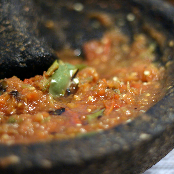 Recipe Salsa de Molcajete - Spicy Mexican Salsa | Ancient Cookware