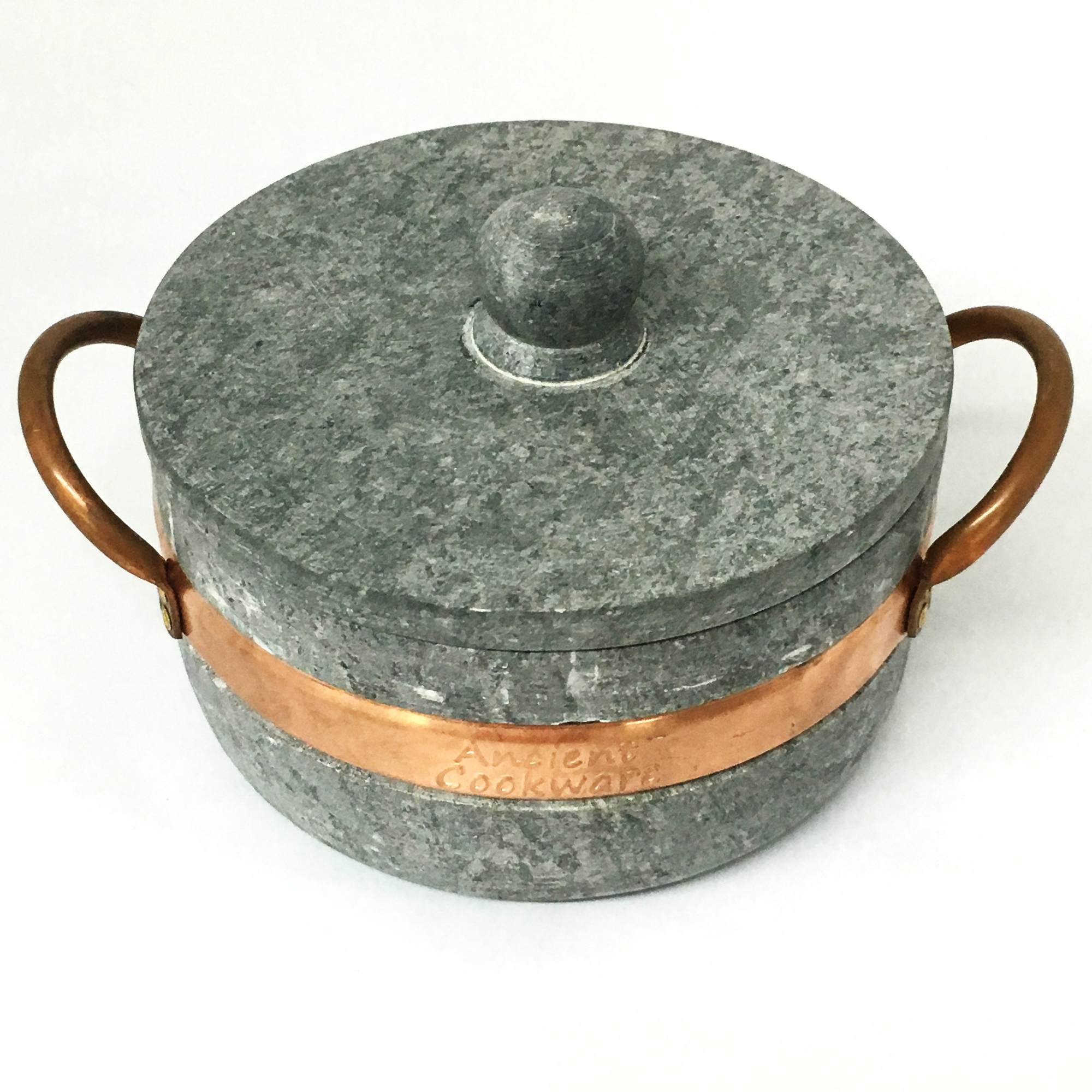 Brazilian Soapstone Stew Pot, Panela de Pedre