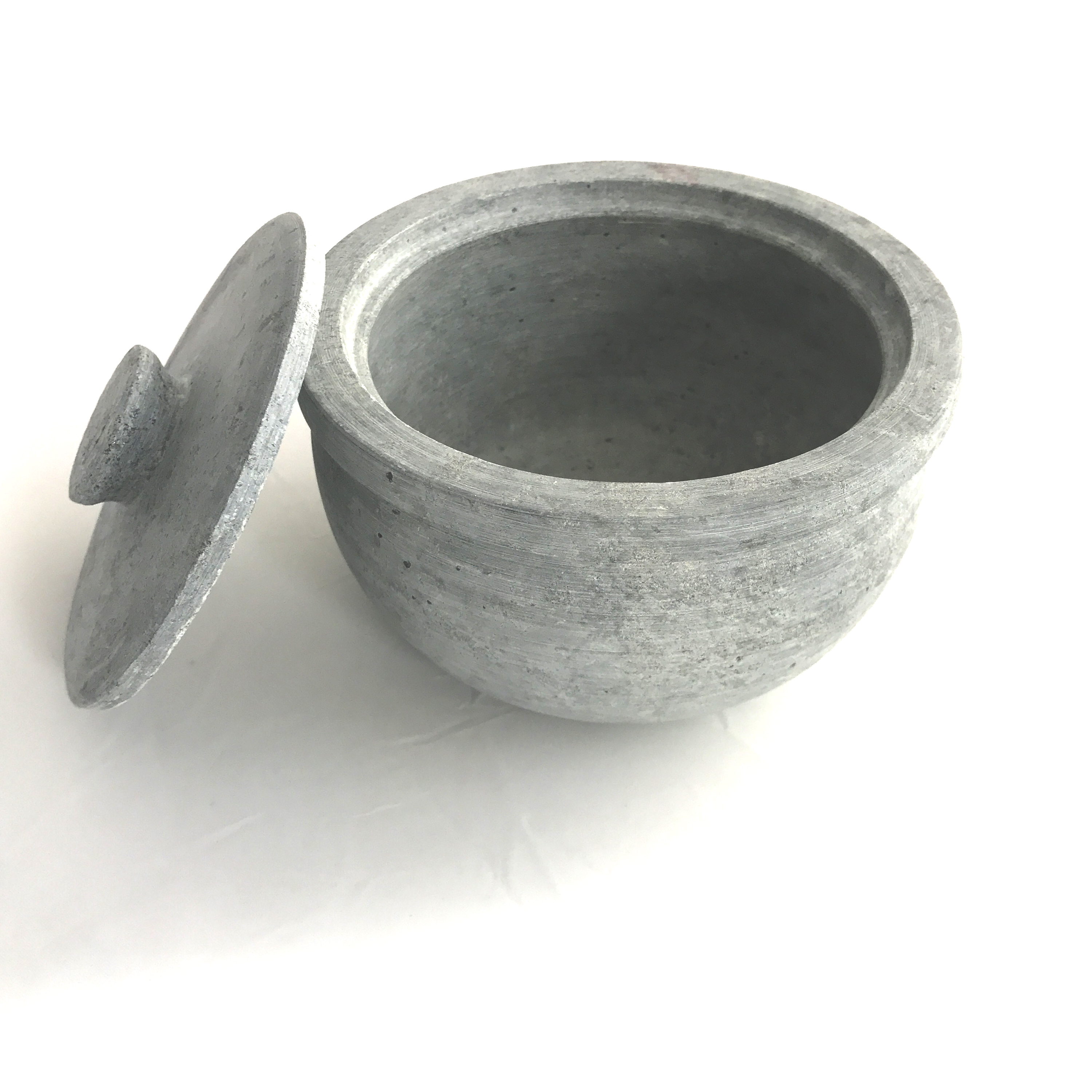 Indian Soapstone Pot - Small