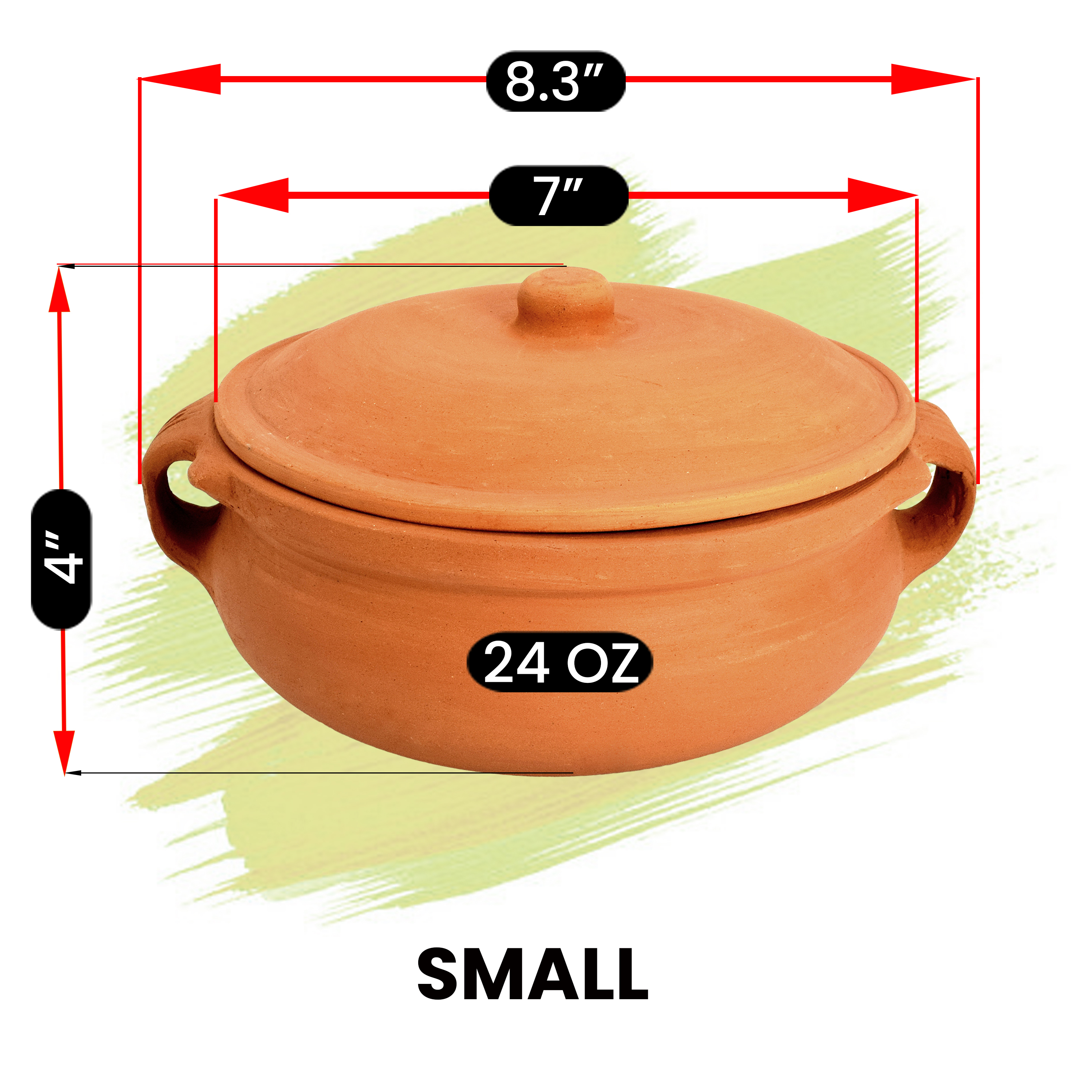 Details about   Ancient Cookware Indian Clay Yogurt Pot Large 