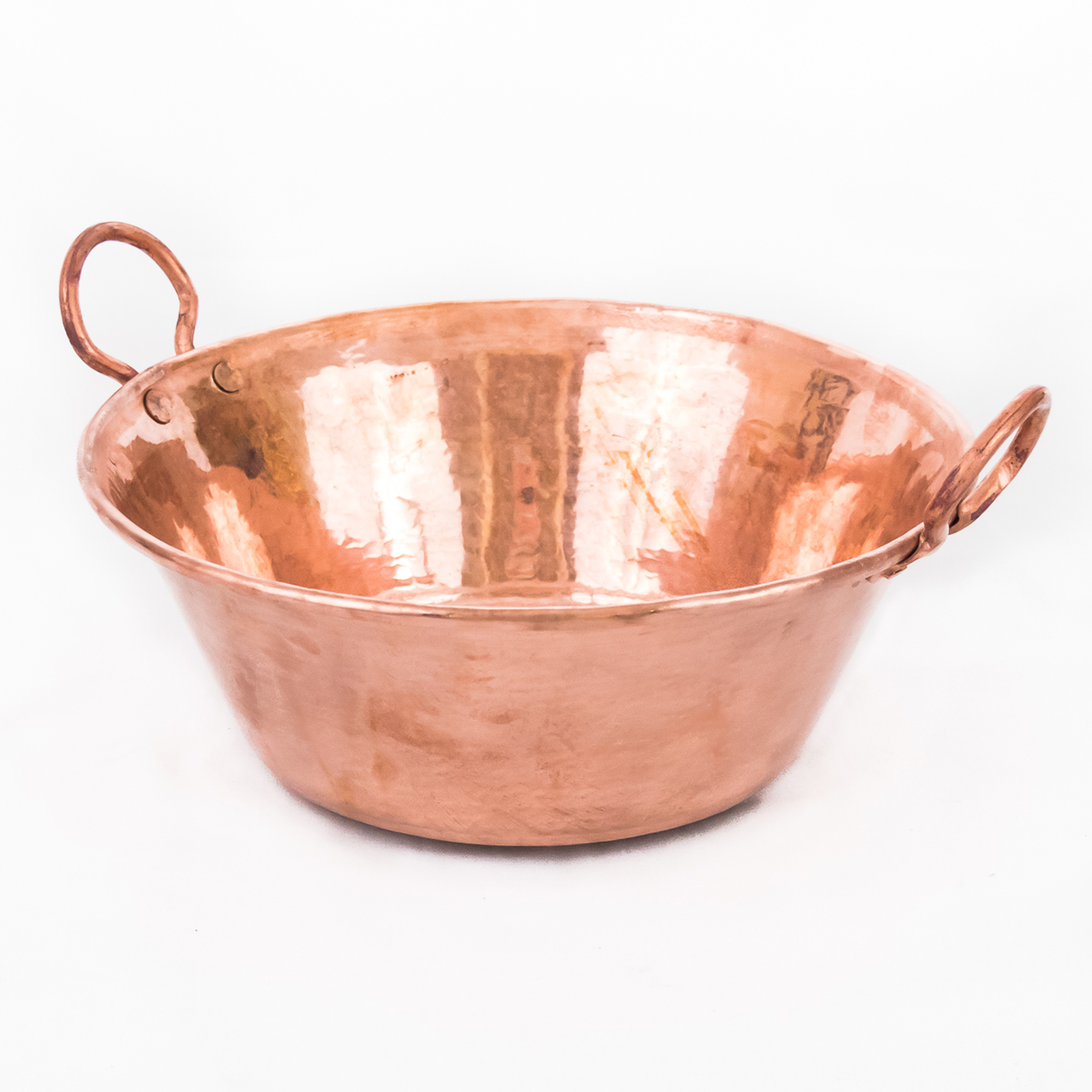 Hammered Copper Cazo (Cooking Pot)