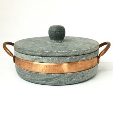 Brazilian Soapstone Low Pot