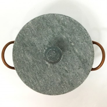 Brazilian Soapstone Low Pot