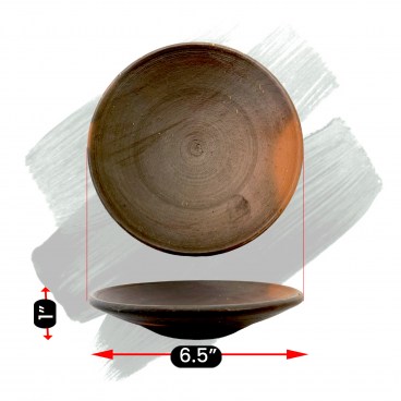 Pomaireware Round Clay Plate