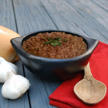 Black Clay, La Chamba Traditional Soup Bowl