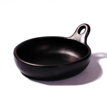 Black Clay, La Chamba Round Sauté Pan