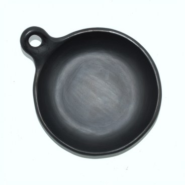 Black Clay, La Chamba Round Sauté Pan