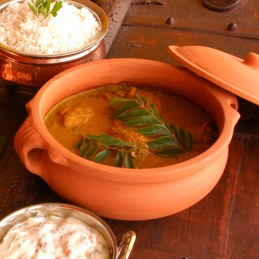 Indian Clay Curry Pots