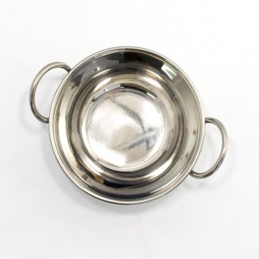 Indian Hammered Stainless Steel Kadhai