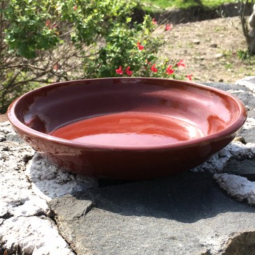 Mexican Clay Oval Plate