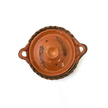 Mexican Lidded Cazuela - Tiny