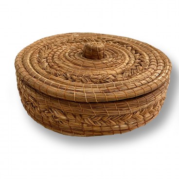 Pine Needle (Ocoxal) Tortilla Basket