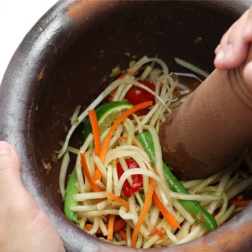 Lao Style Mortar and Pestle